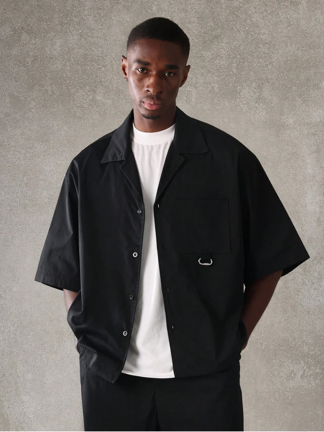 Boxy Fit Shirt and Loose Fit Pant 2 Piece Set