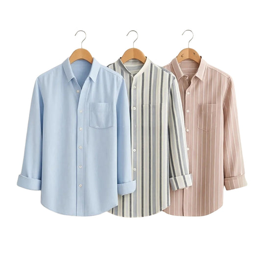 Stylish Branded Casual Shirts with Full Sleeves | CS-04