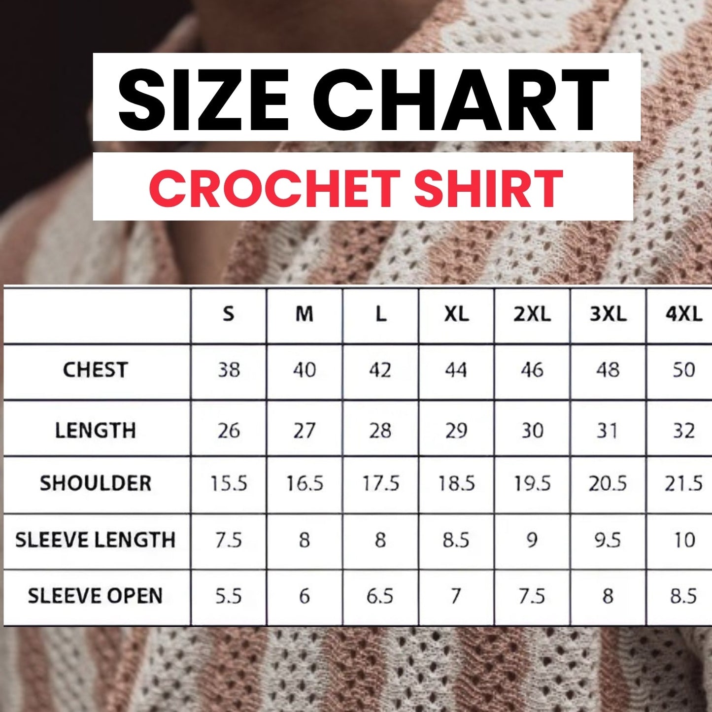 3 Pack Men's Crochet Shirts | Unique Patterns, Ultimate Comfort, Effortless Style| SC-20