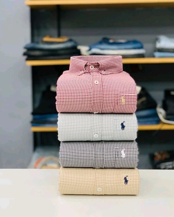 Regular Fit Checkd Formal Shirt (Pack Of 4)