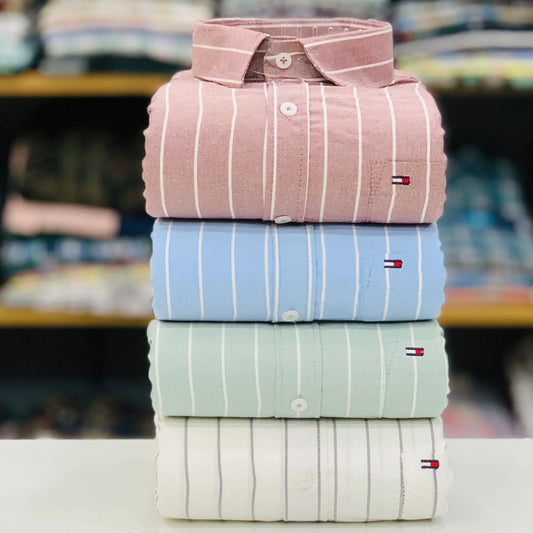 Buy Tommy Hilfiger Lining Shirts (4-Piece Set) – Classic Style