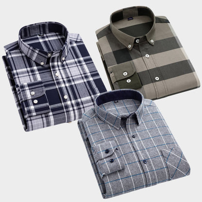 Premium Imported 100% High Quality Check Shirt | Full/Half Sleeve | With Pocket |(FS-100)