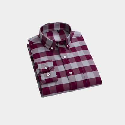 Premium Imported 100% High Quality Check Shirt | Full/Half Sleeve | With Pocket | (FS-159)