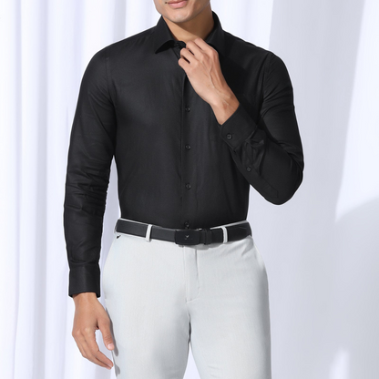 Shirt Happens: 3-Pack Men’s Stylish Formal Shirts – 100% Cotton, Full Sleeves with Pockets (FS-77)