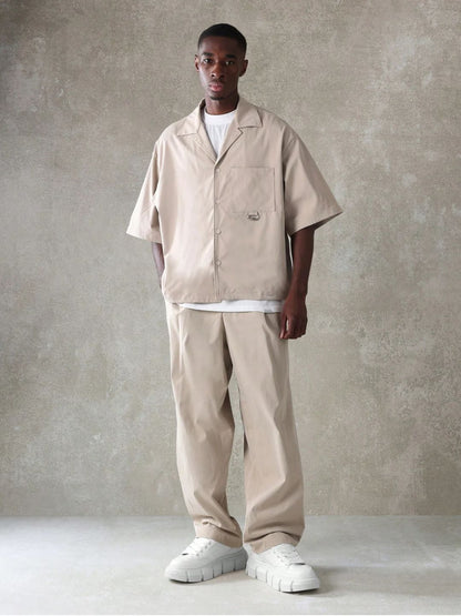 Boxy Fit Shirt and Loose Fit Pant 2 Piece Set
