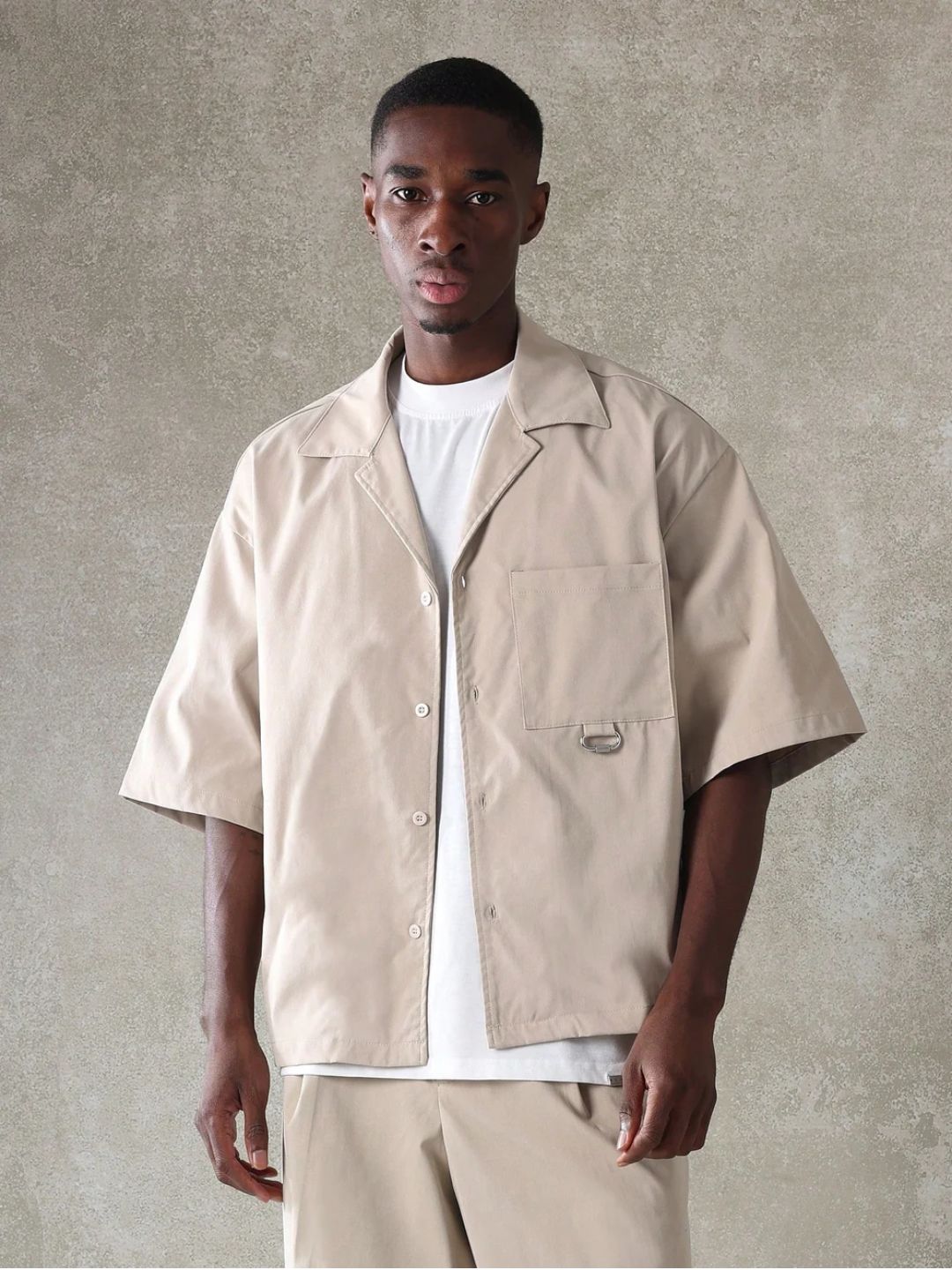 Boxy Fit Shirt and Loose Fit Pant 2 Piece Set