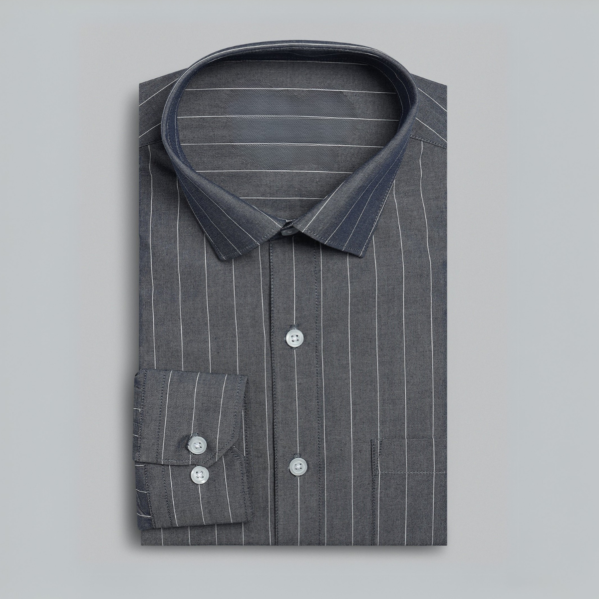 Office Essentials: 3-Pack Premium Cotton Formal Shirts – Tailored Fit, Full Sleeves & Pockets ( FS-162)