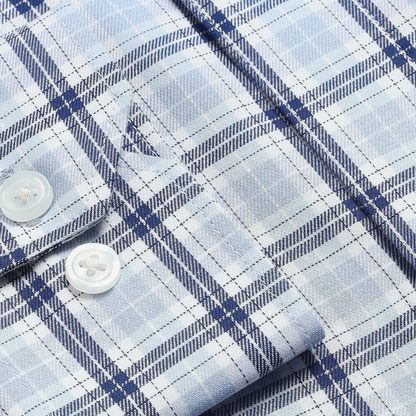 Office Essentials: 3-Pack Premium Cotton Formal Shirts – Tailored Fit, Full Sleeves & Pockets ( FS-162)