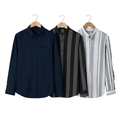 Stylish Branded Casual Shirts with Full Sleeves | CS-10