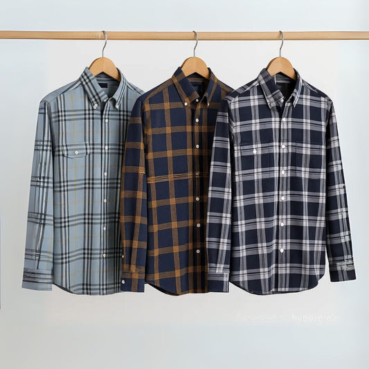 Premium Imported 100% High Quality Check Shirt | Full/Half Sleeve | With Pocket | (FS-153)