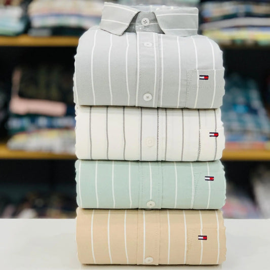 Tommy Hilfiger 4-Piece Shirt Combo: Perfect for Everyday Wear