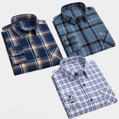 Premium Imported 100% High Quality Check Shirt | Full/Half Sleeve | With Pocket  (FS-115)