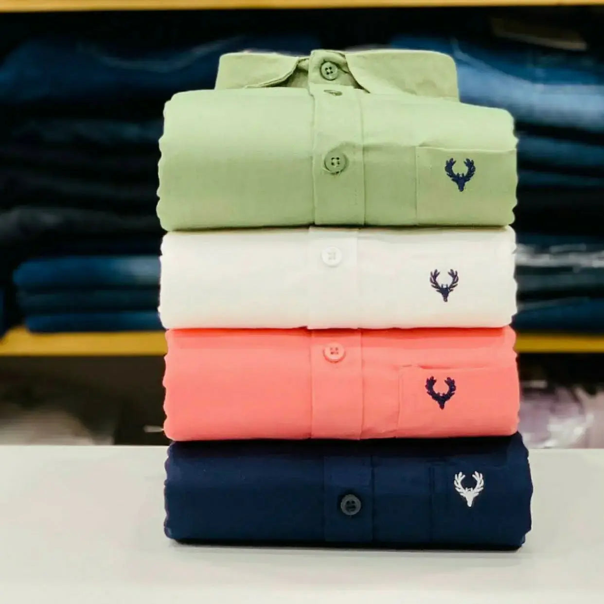 Shop Allen Solly Plain Shirts Combo (4-Pack) – Ultimate Style Choice