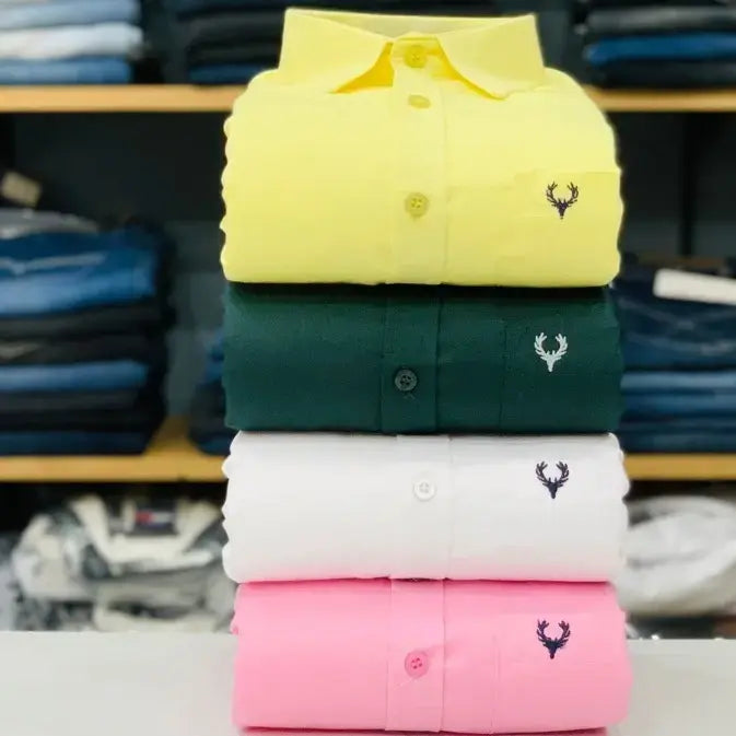 Allen Solly 4 Plain Shirts Combo – Versatile Shirts for Men